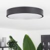 Samaira Plafoniera LED Nero, Bianco, 1-Luce