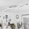 Kudus Plafoniera LED Cromo, 1-Luce