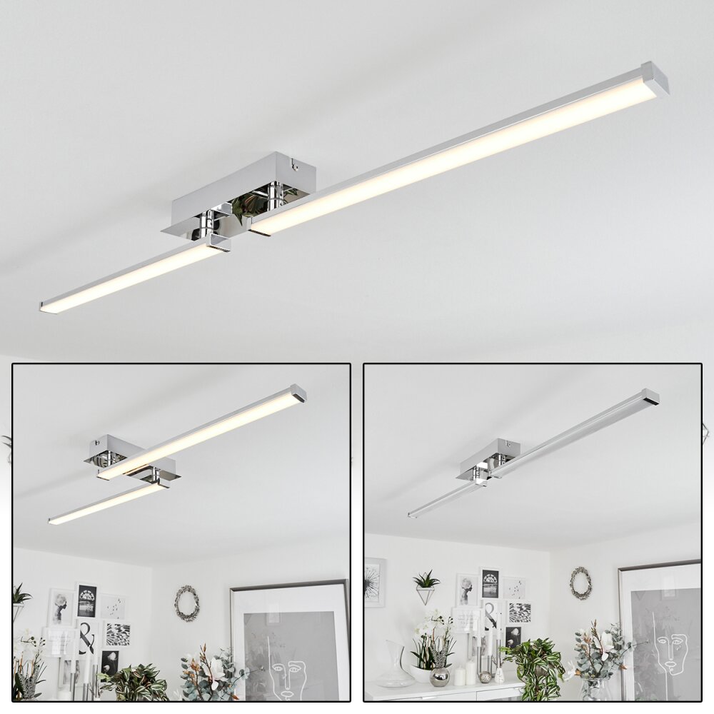 Kudus Plafoniera LED Cromo, 1-Luce main product photo