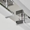 Kudus Plafoniera LED Cromo, 1-Luce