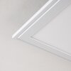 Voisines Plafoniera LED Bianco, 1-Luce, Telecomando, Cambia colore