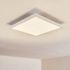 Voisines Plafoniera LED Bianco, 1-Luce, Telecomando, Cambia colore