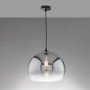 Fischer & Honsel Amos Lampadario a sospensione Nero, 1-Luce