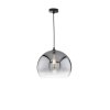 Fischer & Honsel Amos Lampadario a sospensione Nero, 1-Luce