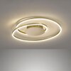 Fischer & Honsel Holy Plafoniera LED Ottone, 1-Luce, Telecomando