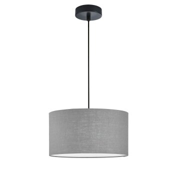 Fischer & Honsel Teramo Lampadario a sospensione Nero, 3-Luci