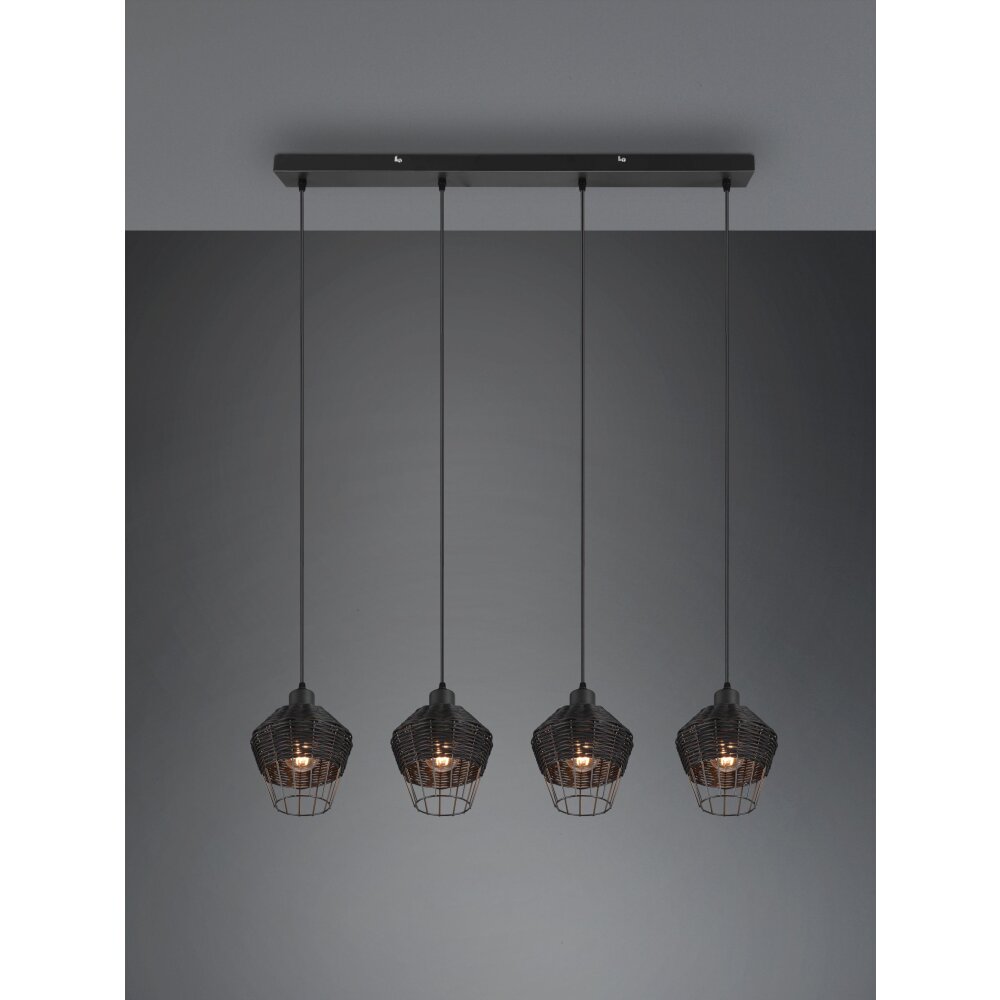 Reality Borka Lampada a Sospensione Nero, 4-Luci main product photo