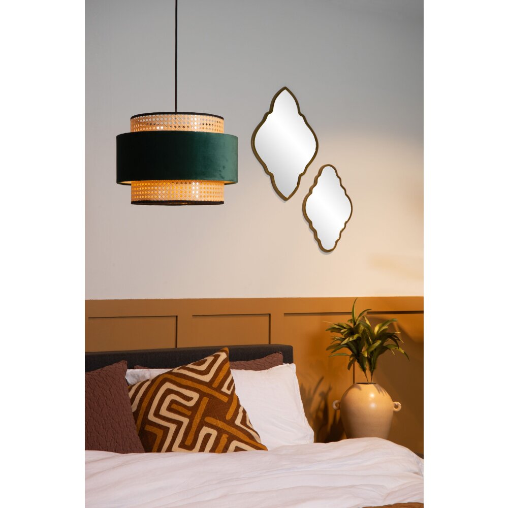 Lucide JAVOR Lampadario a sospensione Écru, 1-Luce main product photo