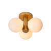 Lucide TRUDY Plafoniera Oro, Ottone, 3-Luci