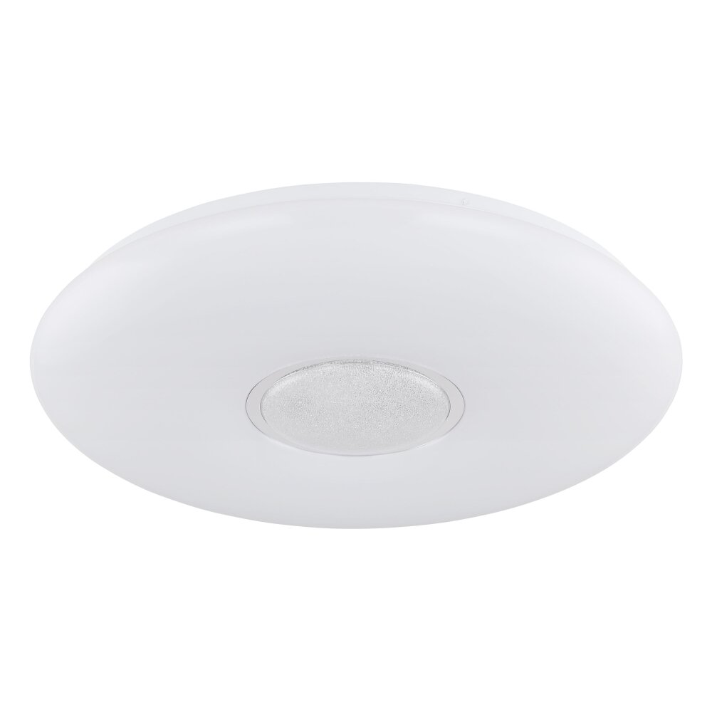 Globo SULLY Plafoniera LED Bianco, 1-Luce, Telecomando, Cambia colore