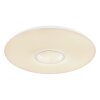 Globo SULLY Plafoniera LED Bianco, 1-Luce, Telecomando, Cambia colore