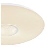 Globo SULLY Plafoniera LED Bianco, 1-Luce, Telecomando, Cambia colore