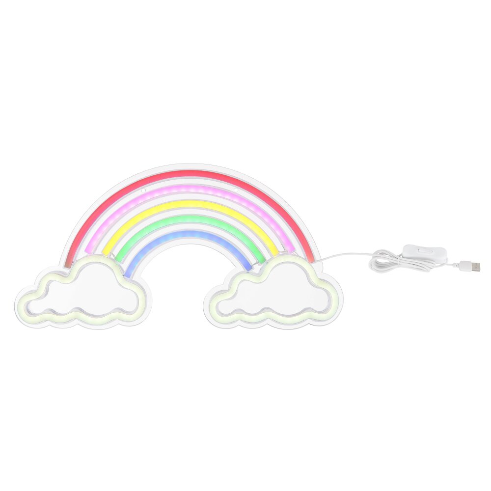 Globo RAINBOW Lampada decorativa LED Trasparente, chiaro, 1-Luce