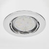 Vibersviller Lampada da incasso LED Cromo, 1-Luce