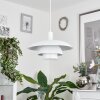 Sundet Lampadario a sospensione Bianco, 1-Luce