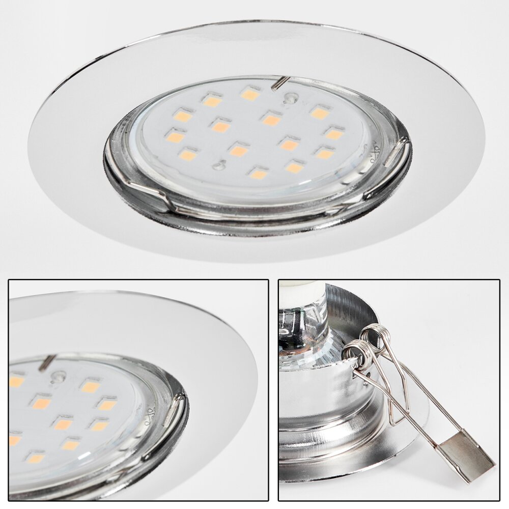 Vibersviller Lampada da incasso LED Cromo, 1-Luce main product photo