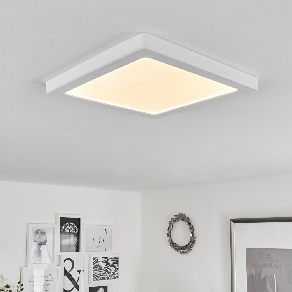 Canditas Plafoniera LED Bianco, 1-Luce