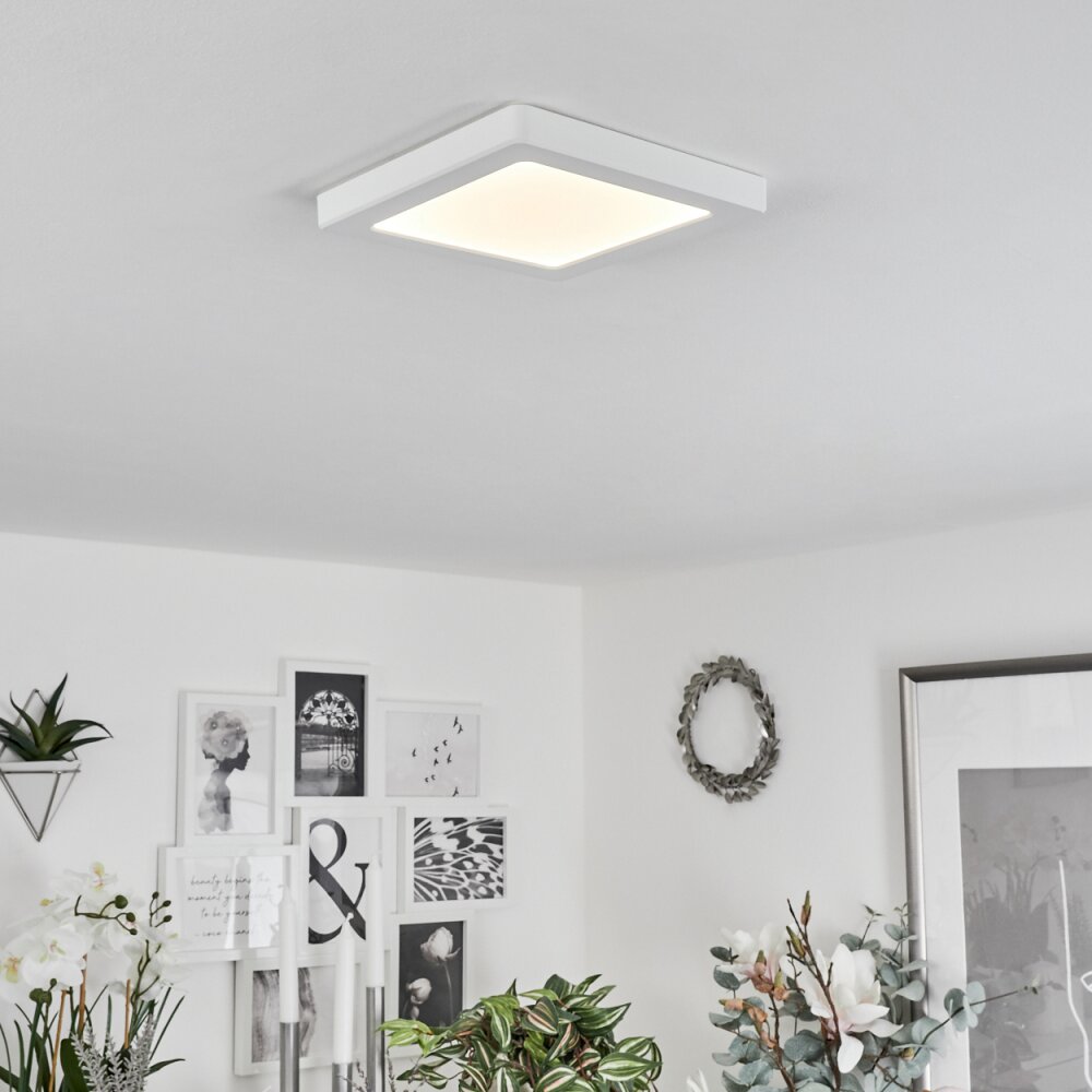 Canditas Plafoniera LED Bianco, 1-Luce