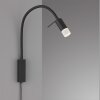 Fischer & Honsel Seng Applique LED Nero, 1-Luce