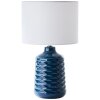 Brilliant Ilysa Lampada da tavolo Blu, 1-Luce