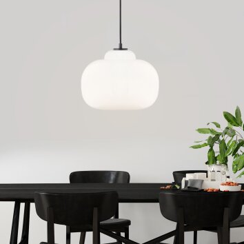 Brilliant Blop Lampada a Sospensione Nero, 1-Luce