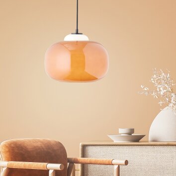 Brilliant Blop Lampada a Sospensione Nero, 1-Luce