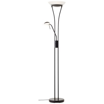 Brilliant Finn Lampada da terra LED Nero, 1-Luce