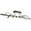 Brilliant Amalie Plafoniera LED Nero, 1-Luce