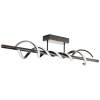 Brilliant Amalie Plafoniera LED Nero, 1-Luce