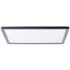 Brilliant Milton Plafoniera LED Nero, 1-Luce