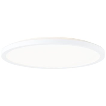 Brilliant Sorell Plafoniera LED Bianco, 1-Luce, Telecomando