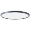 Brilliant Sorell Plafoniera LED Nero, 1-Luce, Telecomando