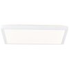 Brilliant Sorell Plafoniera LED Bianco, 1-Luce, Telecomando