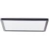 Brilliant Sorell Plafoniera LED Nero, 1-Luce, Telecomando