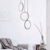 Brilliant Chaumont Lampada a Sospensione LED Nero, 3-Luci