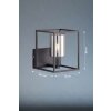 Fischer & Honsel Iska Applique Nero, 1-Luce