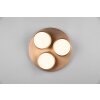 Trio Franklin Plafoniera LED Ottone antico, 3-Luci