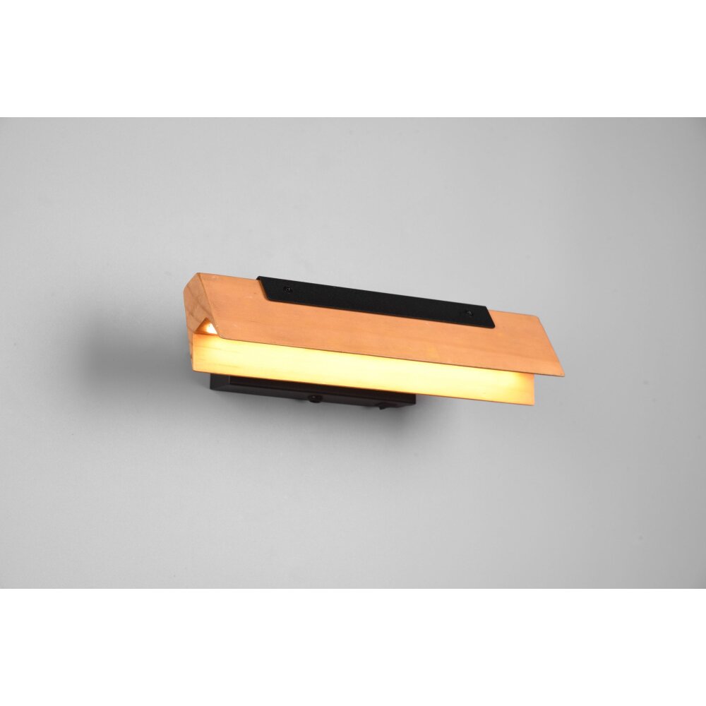Trio Kerala Applique LED Nero, 1-Luce main product photo