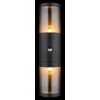 Globo XELOO Applique da esterno Nero, 2-Luci, Sensori di movimento