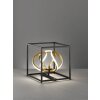 Fischer & Honsel Gesa Lampada da tavolo LED Oro, Nero, 1-Luce