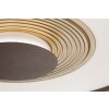 Fischer & Honsel Veit Plafoniera LED Oro, Ruggine, 1-Luce, Telecomando