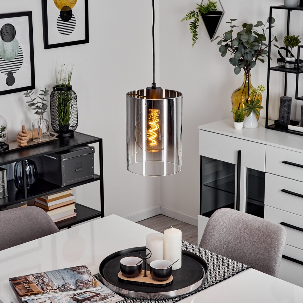 Sarniguet Lampadario a sospensione Nero, 1-Luce main product photo