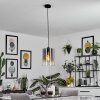 Sarniguet Lampadario a sospensione Nero, 1-Luce