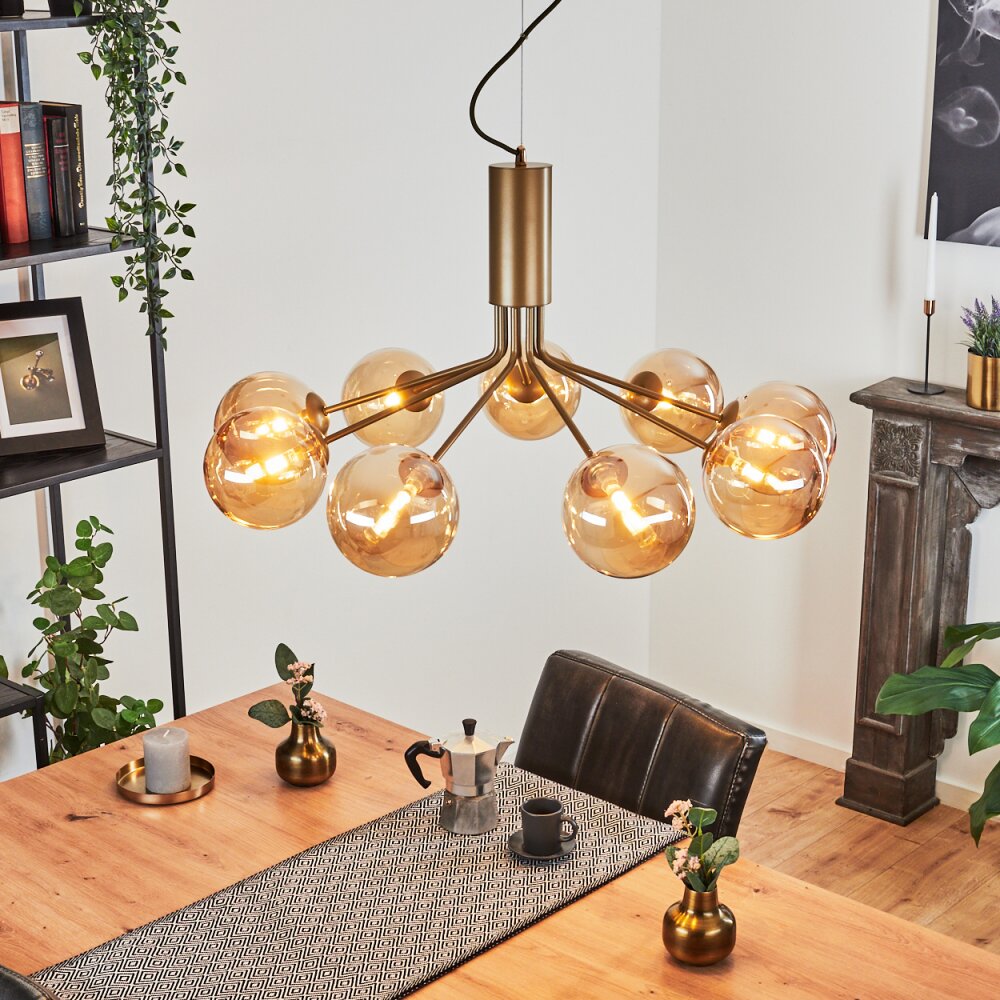 Remaisnil Lampadario a sospensione Ottone, 9-Luci main product photo