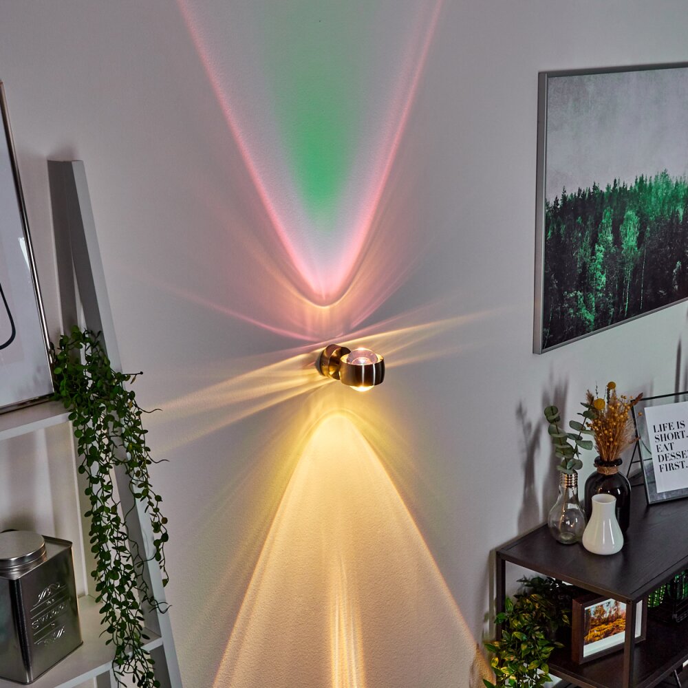 Sapri Applique Nichel opaco, 1-Luce