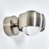 Sapri Applique Nichel opaco, 1-Luce