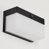 Malalhue lampade da parete solare LED Nero, 1-Luce, Sensori di movimento