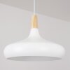 Mansle Lampadario a sospensione Écru, Bianco, 1-Luce