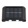 Globo SOLAR Applique da esterno LED Nero, 4-Luci