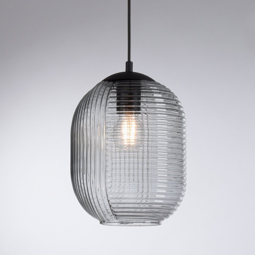 Paul Neuhaus SHITAKE Lampada a Sospensione Nero, 1-Luce